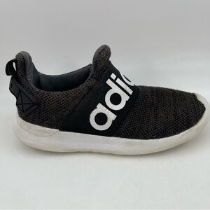 Adidas Kids Lite Black White Racer Adapt Sneakers - Size 13 1/2